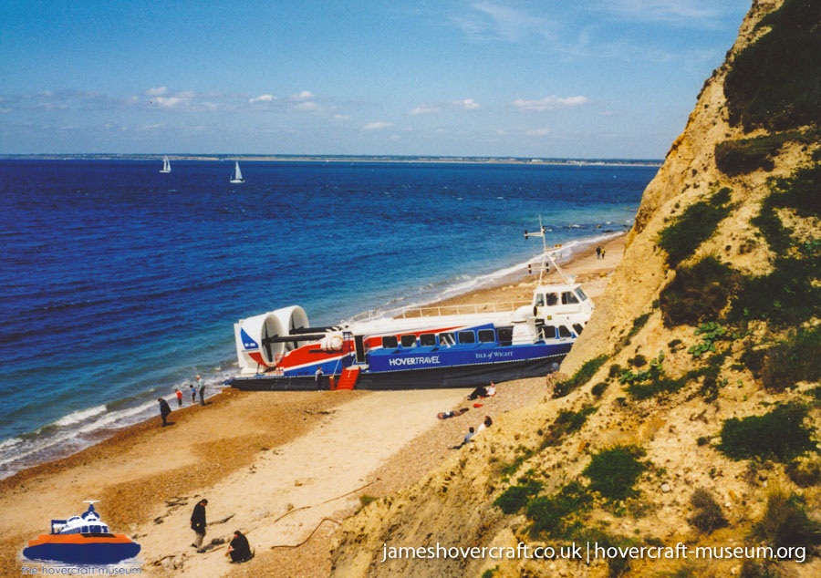 AP1-88 hovercraft promotional day by BHC -  (credit: The <a href='http://www.hovercraft-museum.org/' target='_blank'>Hovercraft Museum Trust</a>).